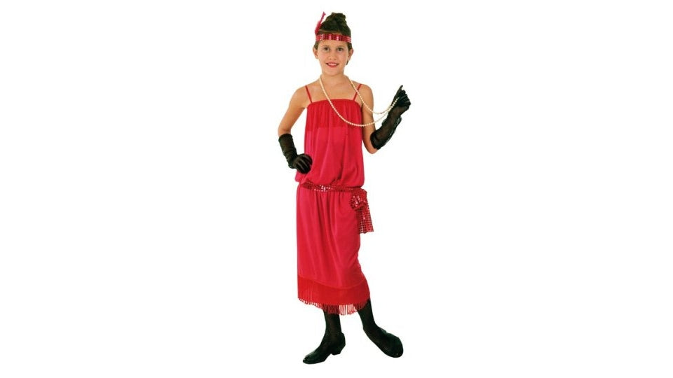 Clown kinderkostuum flapper 10-12 jaar