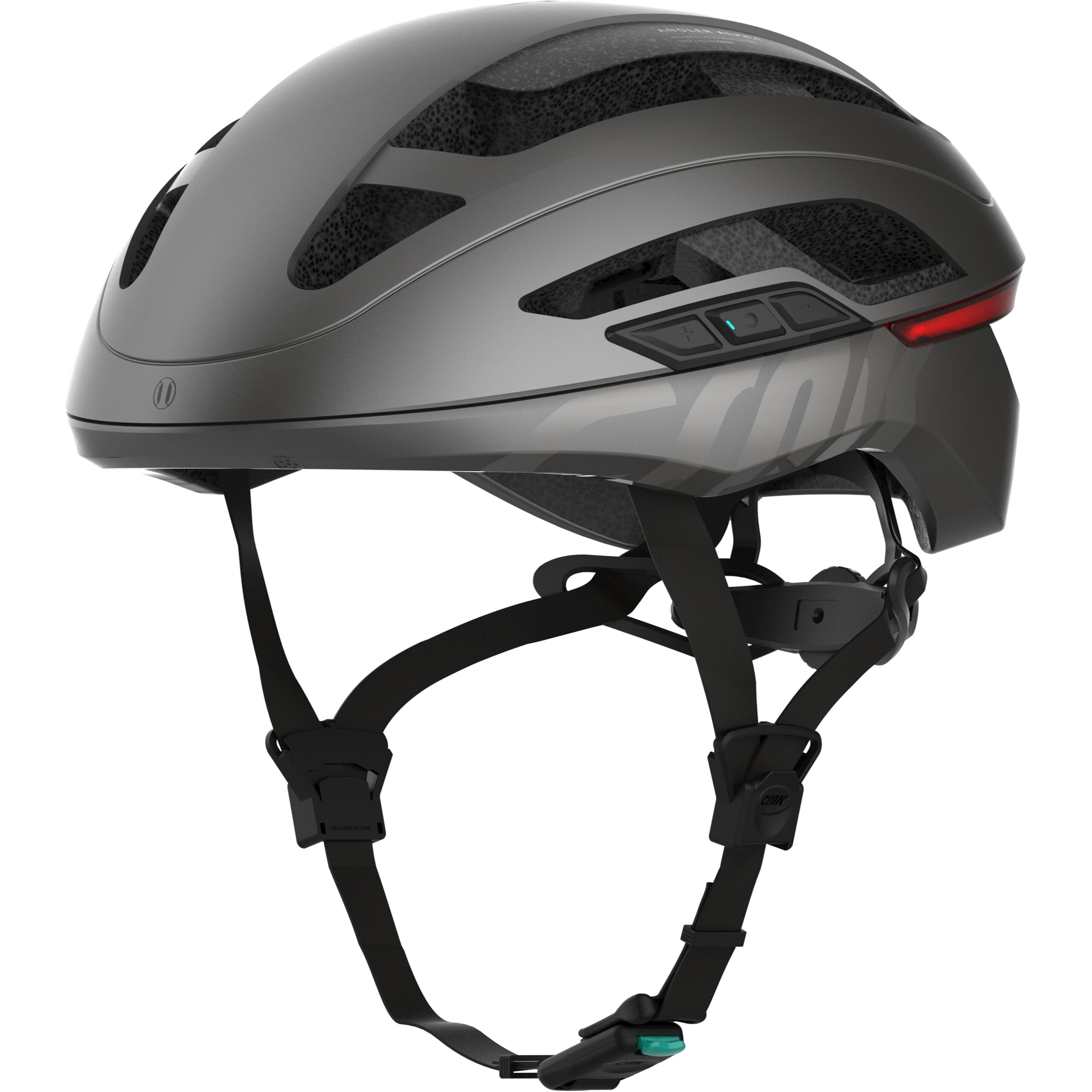 Crnk smart helm angler alpha metallic zwart l 57-63cm