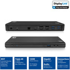 Dockingstation act ac7048 zwart