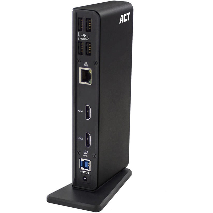 Abi dockingstation act ac7049 zwart