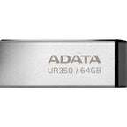 Adata ur350 64 gb usb-stick (nikkel zwart, usb-a 3.2 gen 1 (5 gbit s))