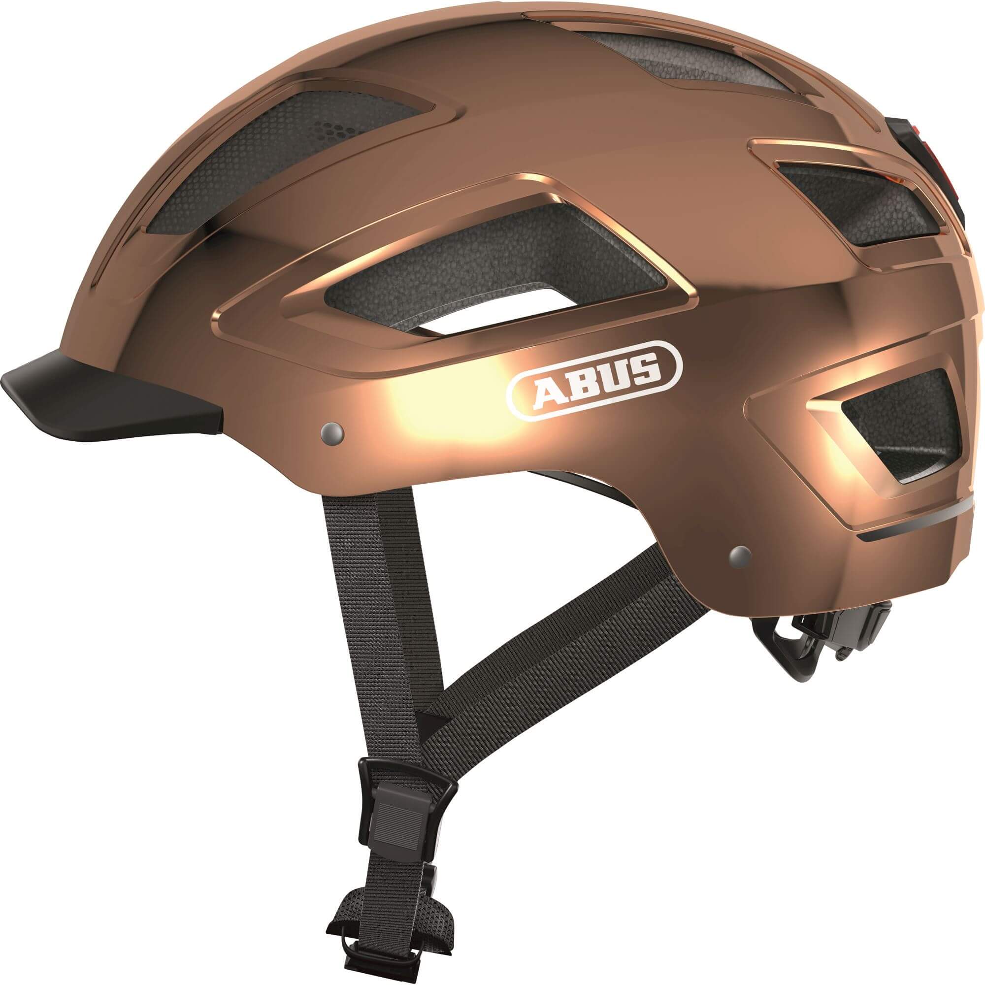 Abus - helm hyban 2.0 chrome rose m 52-58cm