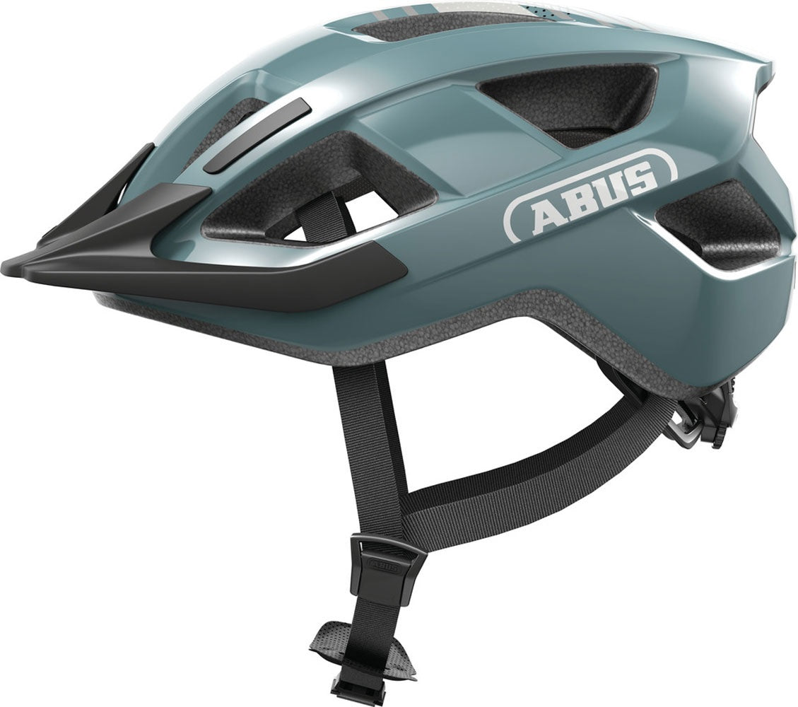 Abus - helm aduro 3.0 led glacier blue m 52-58cm