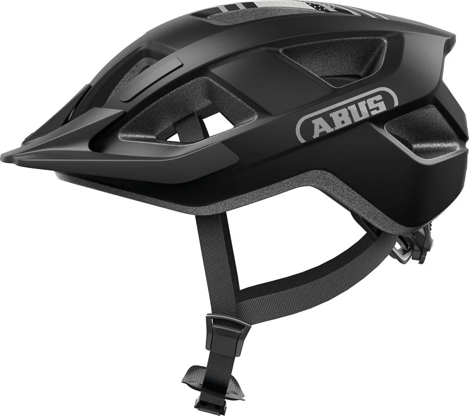 Abus - helm aduro 3.0 led race black m 52-58cm