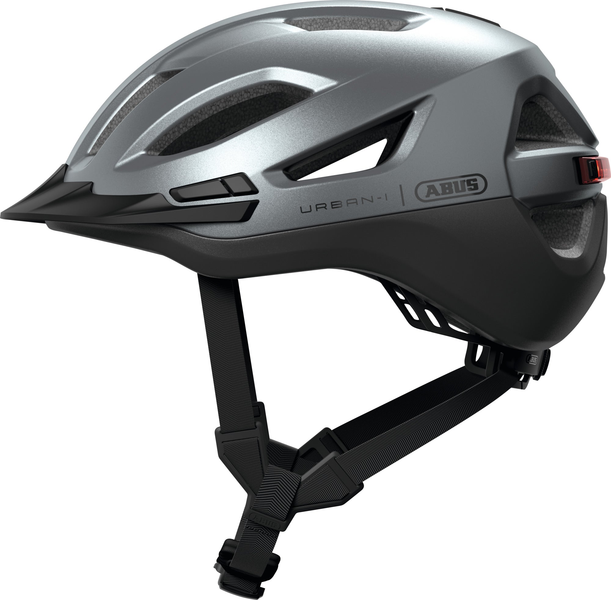Abus - helm urban-i 4.0 ace graphite silver l 57-61cm