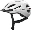 Abus fietshelm urban-i 4.0 shiny white s - 51-55 cm - wit - geschikt voor gebruik op elektrische fietsen - stadsfietsen - 250 g