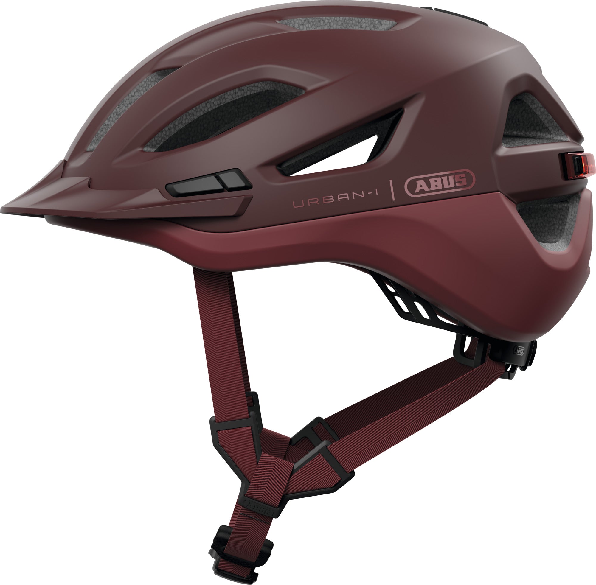 Abus - helm urban-i 4.0 ace chestnut red m 54-58cm