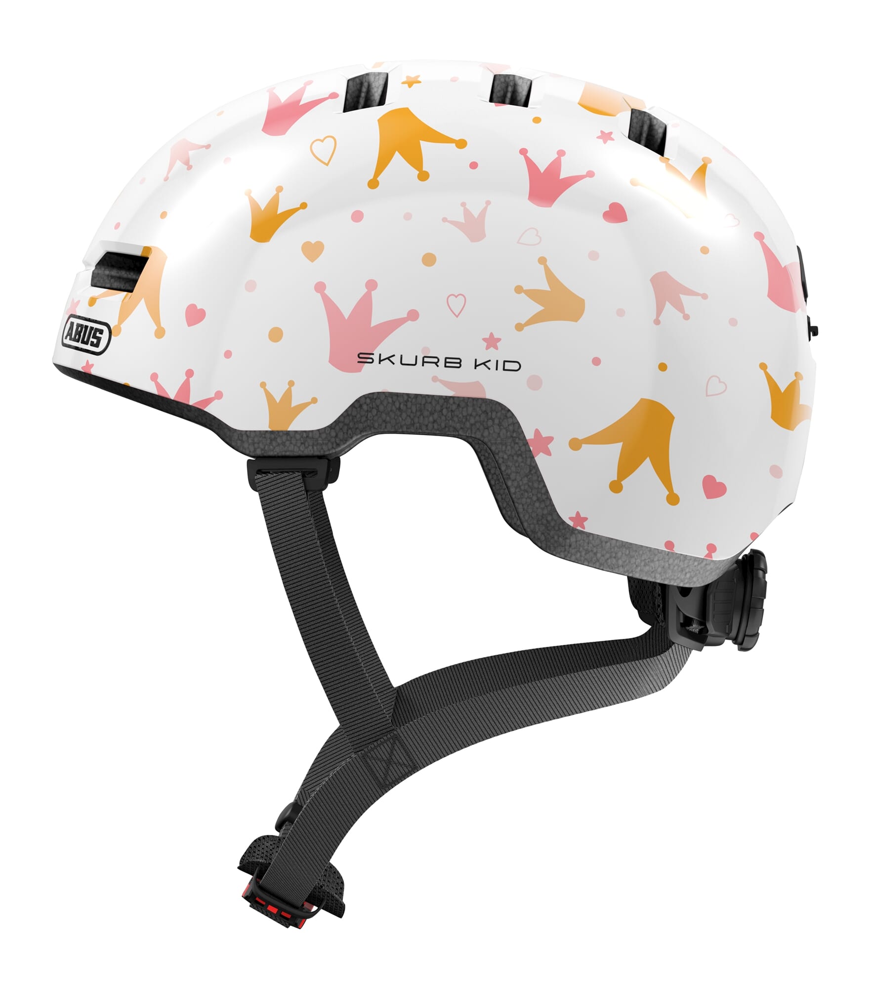 ABUS - ABUS helm skurb kid white crowns s 45-50cm