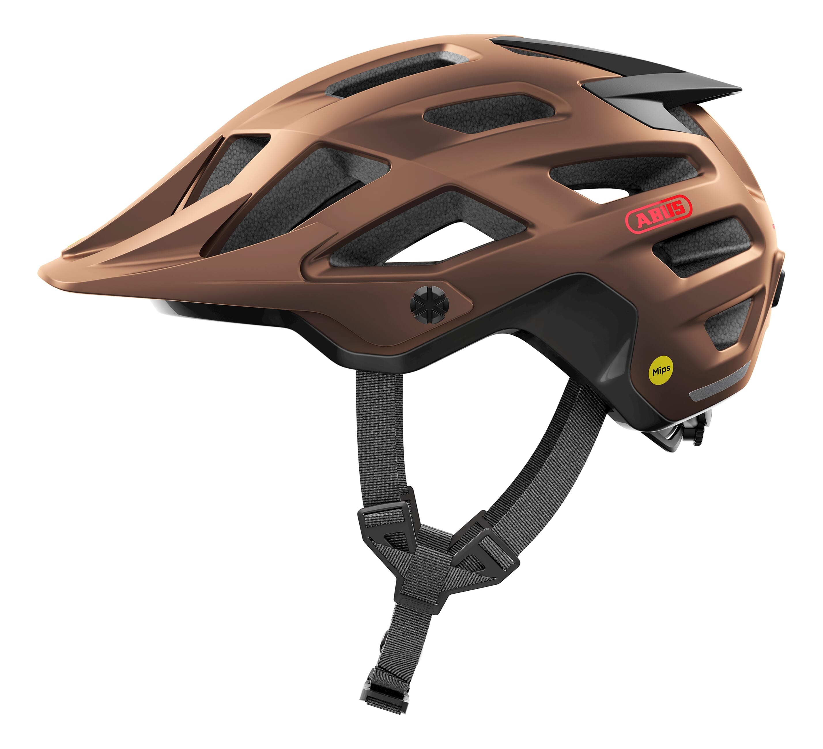 Abus - helm moventor 2.0 mips metallic copper m 54-58cm