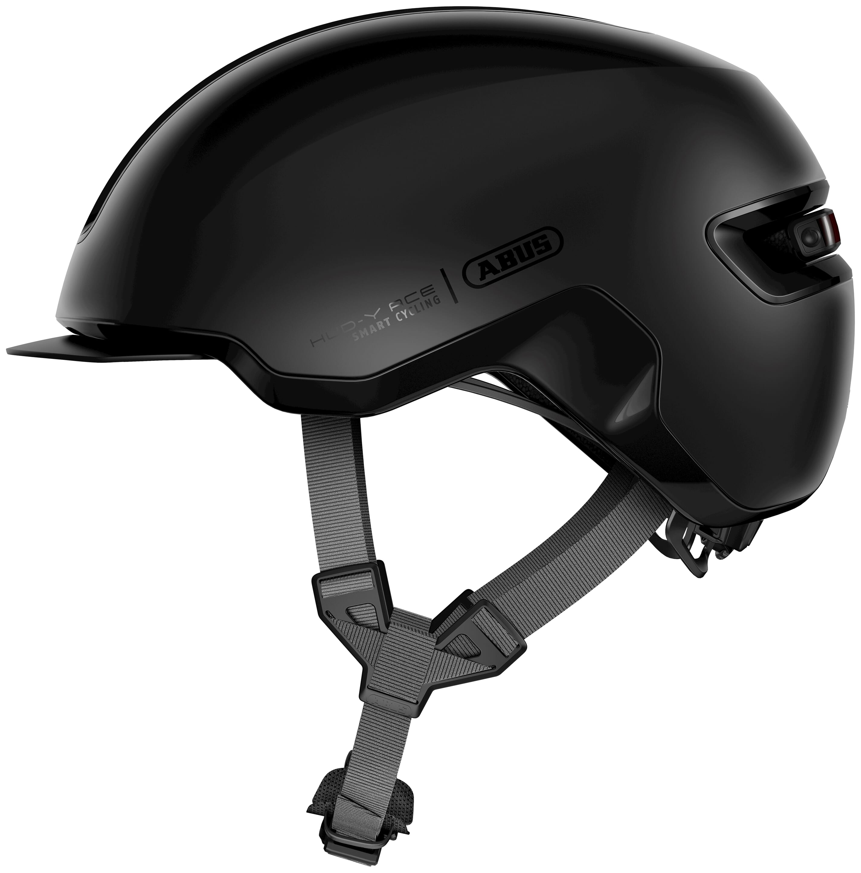 Casque Abus HUD-Y velours Noir L 57-61cm