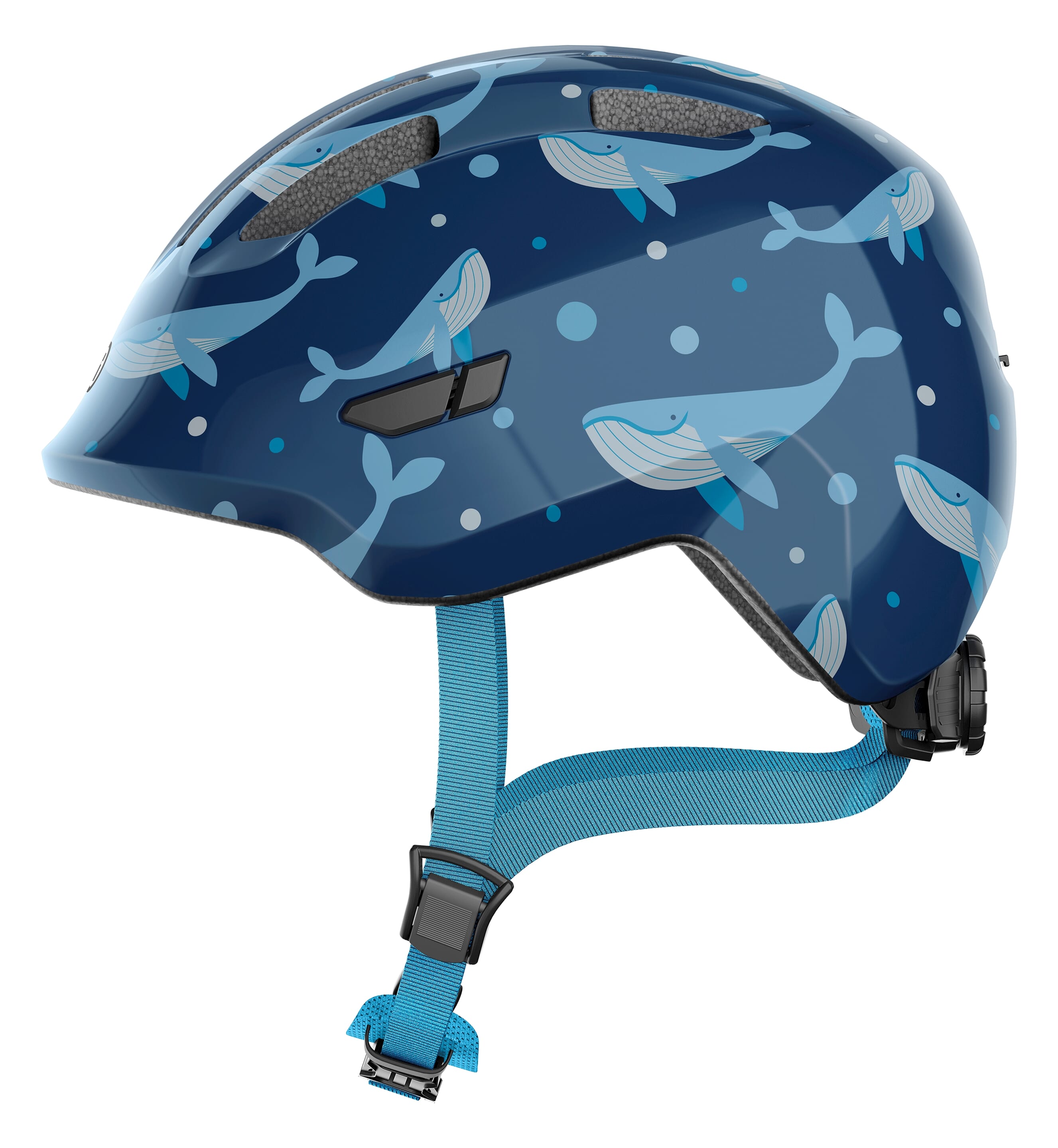 Casque Abus Smiley 3.0 Baleine bleue S 45-50cm