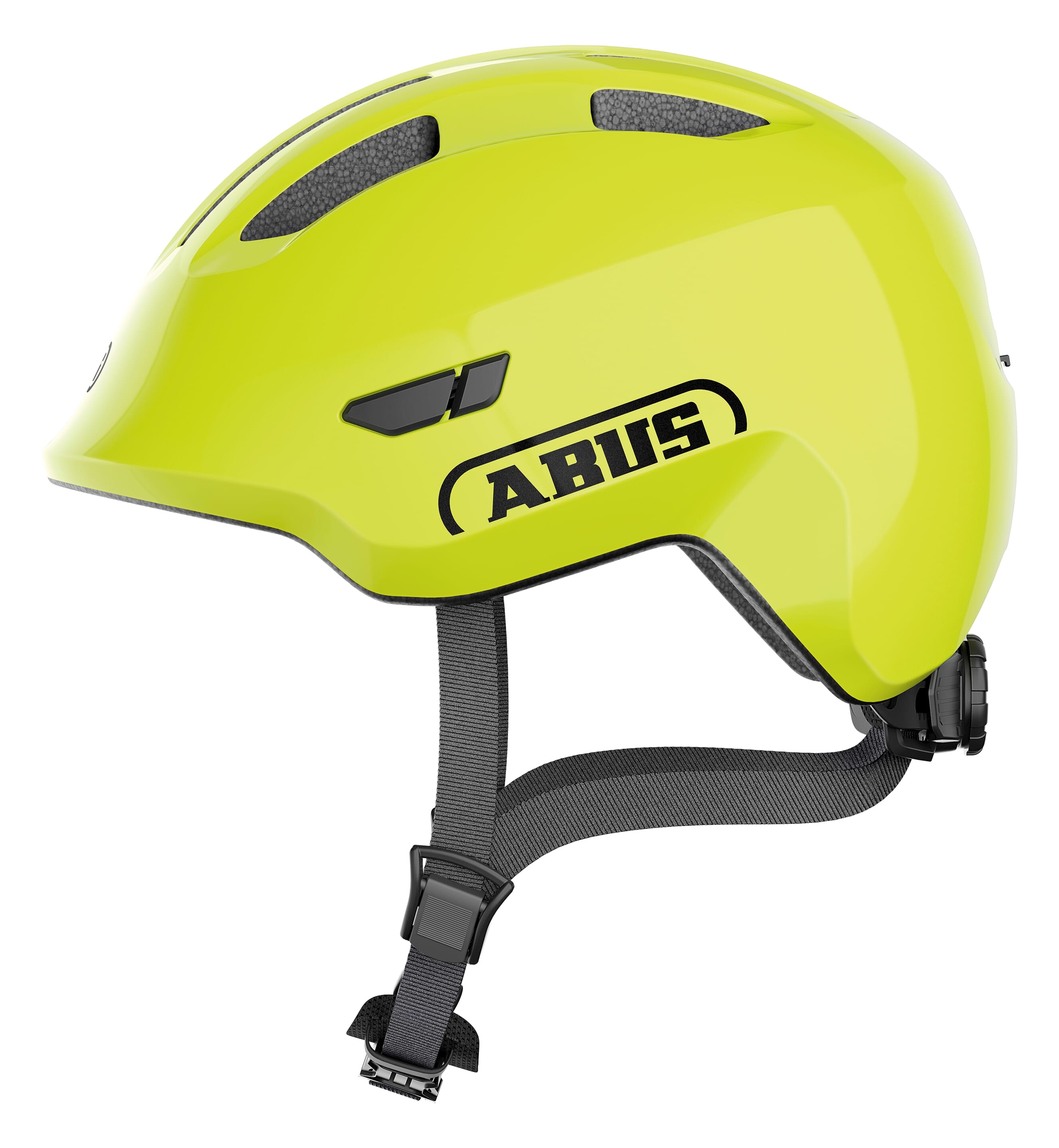Abus helm Smiley 3.0 shiny Geel M 50-55cm