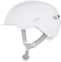 Abus fietshelm hud-y pure white m - 54-58 cm - wit - geschikt voor gebruik op elektrische fietsen - stadsfietsen - 300 g