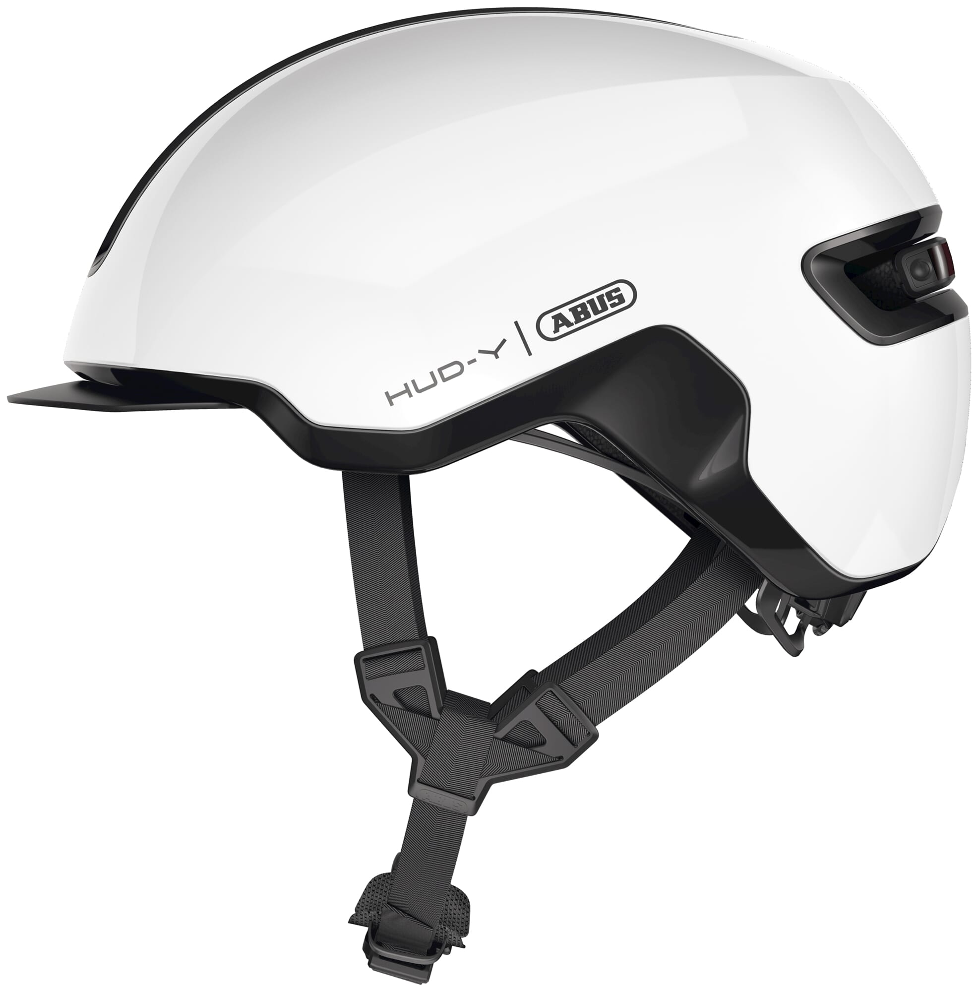 Casque Abus HUD-Y Blanc brillant L 57-61cm