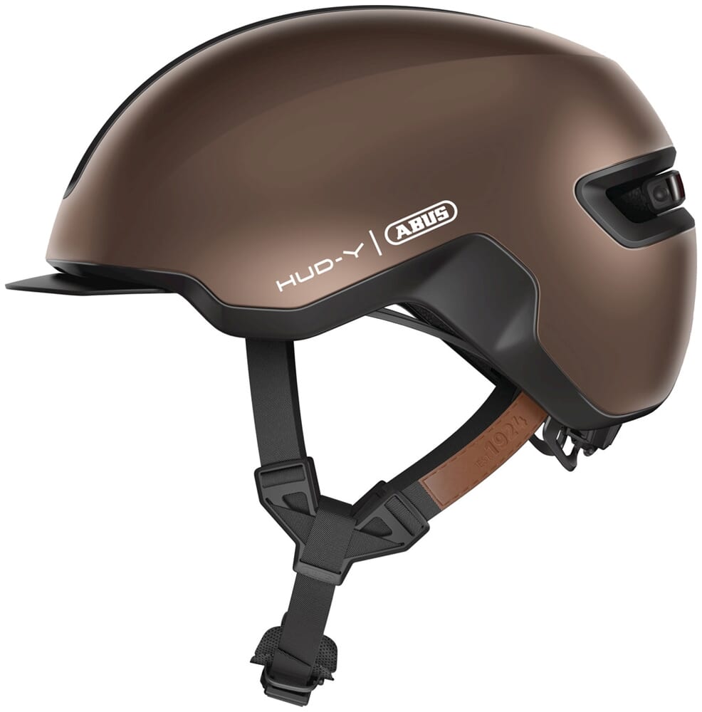 Abus Casque Hud-Y cuivre métallisé M 54-58cm