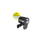 Phare Herrmans H-Black MR8 E 6-12 Volt - avec support - 180 lumen