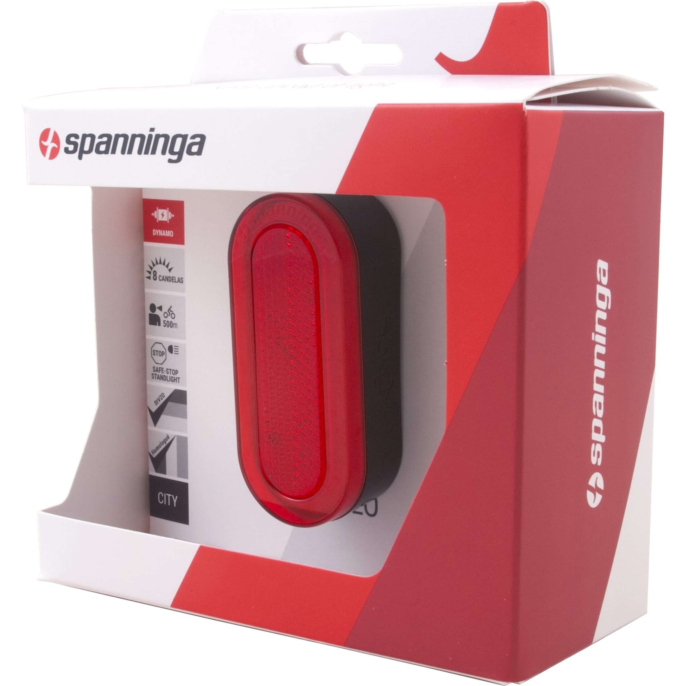 Spanninga Metaal B.V. - Metaal B.V. dynamo spatbord achterlicht halo guard xds 6vac. met standlicht