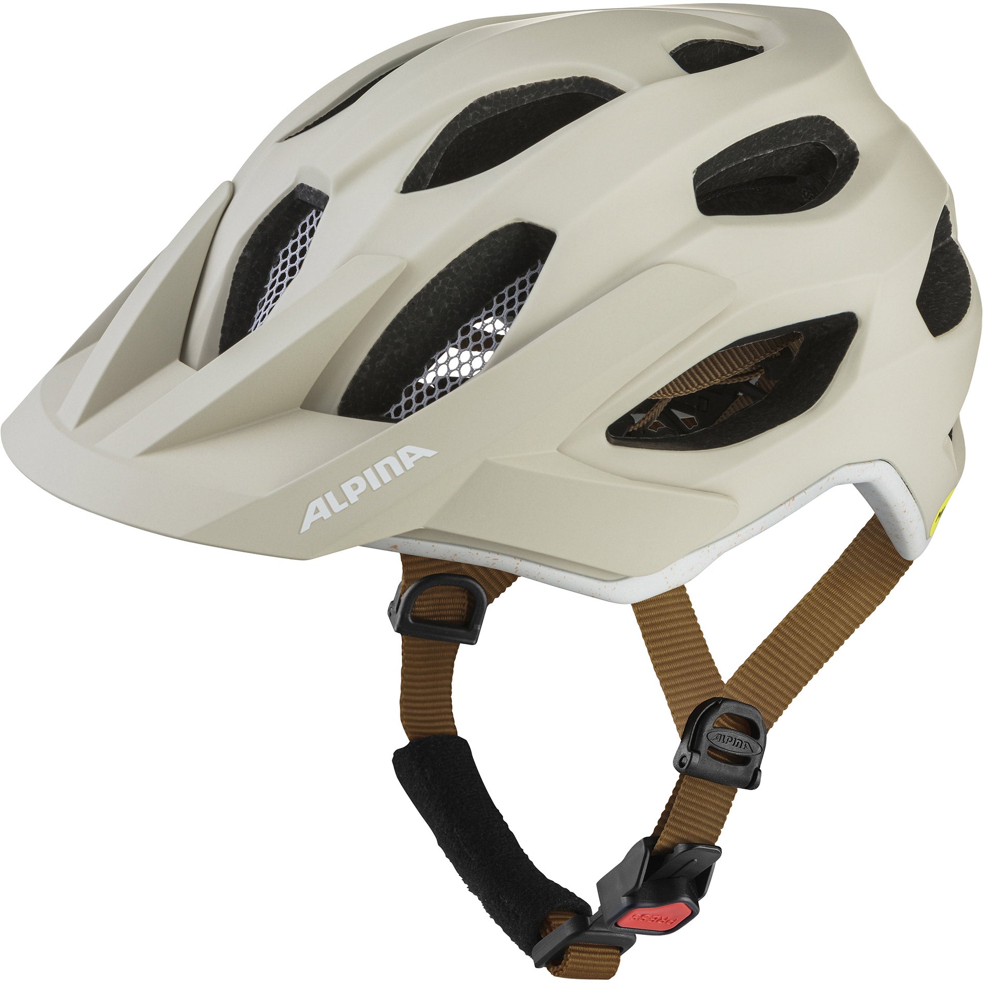 Olympic sportswear alpina sports mtb helm apax mips 57-62 mat crème