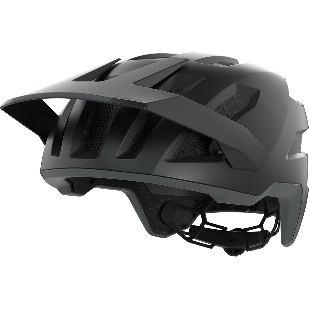 Olympic sportswear alpina sports mtb helm taunus 52-56 mat zwart grijs