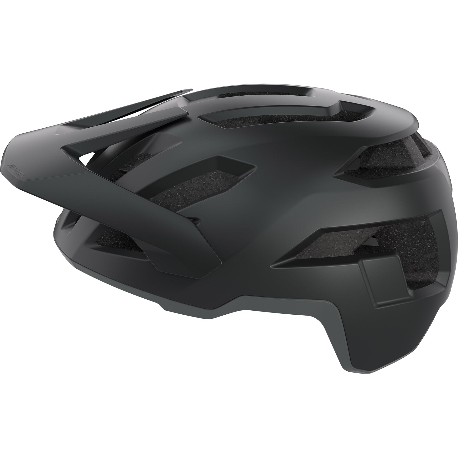 Olympic sportswear alpina sports mtb helm taunus 59-61 mat zwart grijs