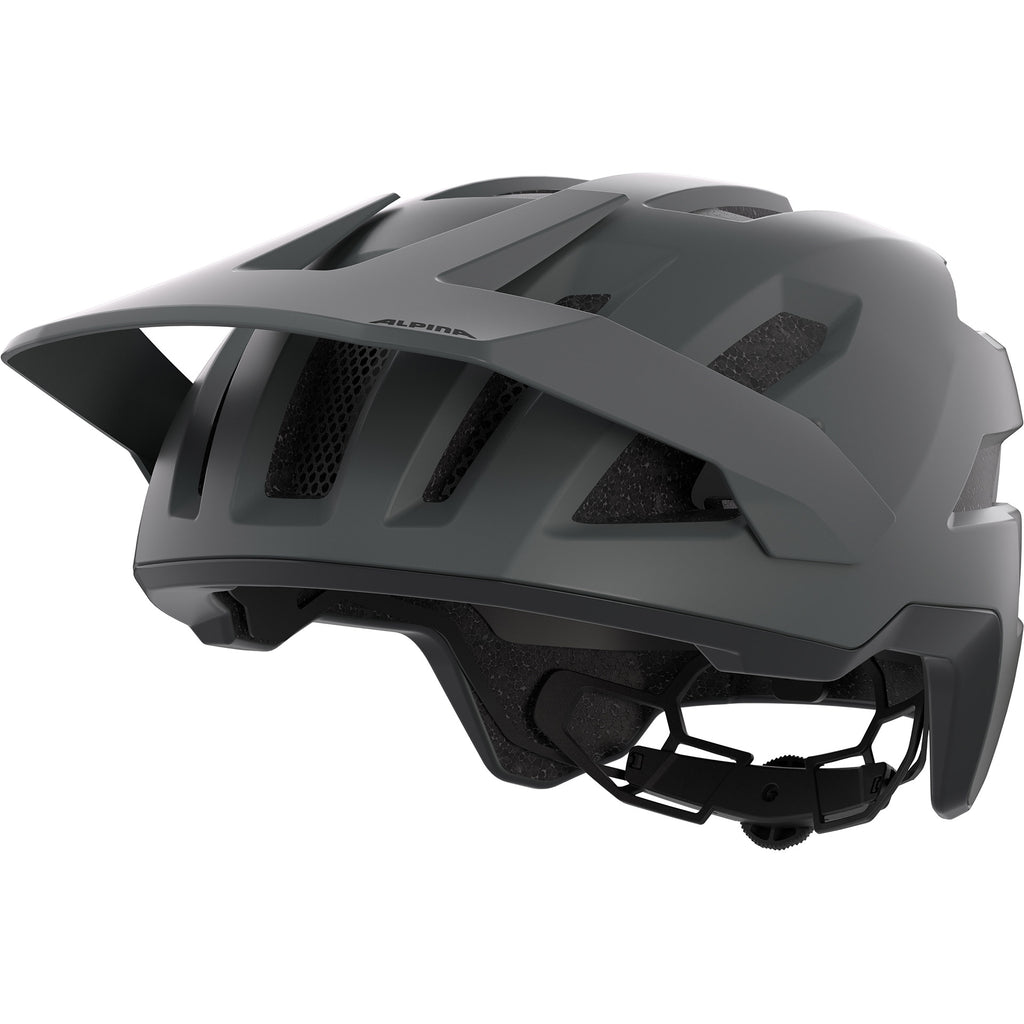 Olympic sportswear alpina sports mtb helm taunus 55-59 mat donkergrijs