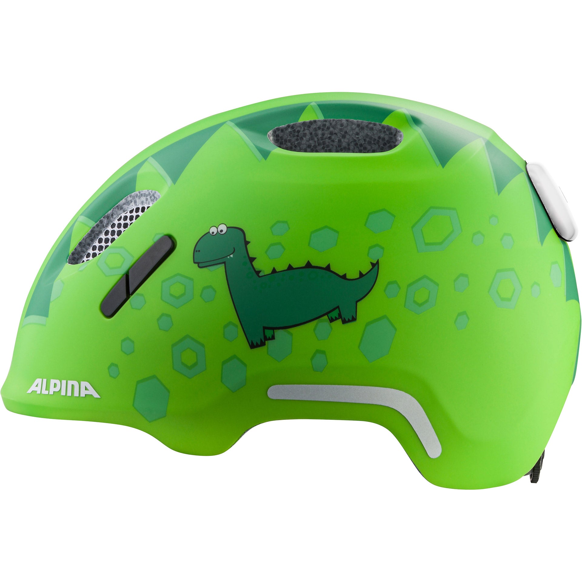 Olympic Sportswear - Olympic Sportswear sports kinderhelm ximo 2 flash green dino 49-54 mat