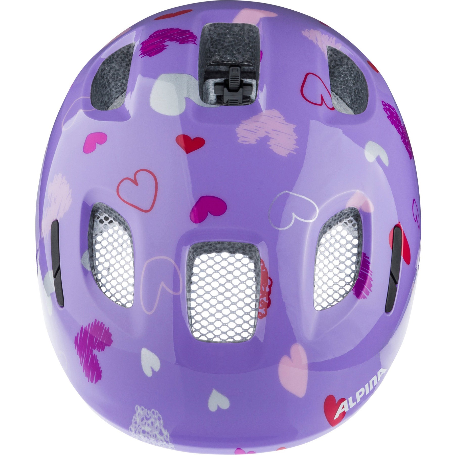 Olympic sportswear alpina sports kinderhelm ximo 2 purple hearts 45-49 glans