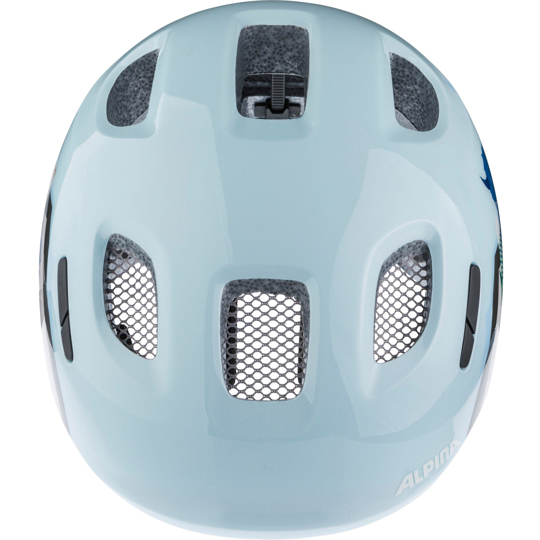 Olympic sportswear alpina sports kinderhelm ximo 2 mountain monster 49-54 glans