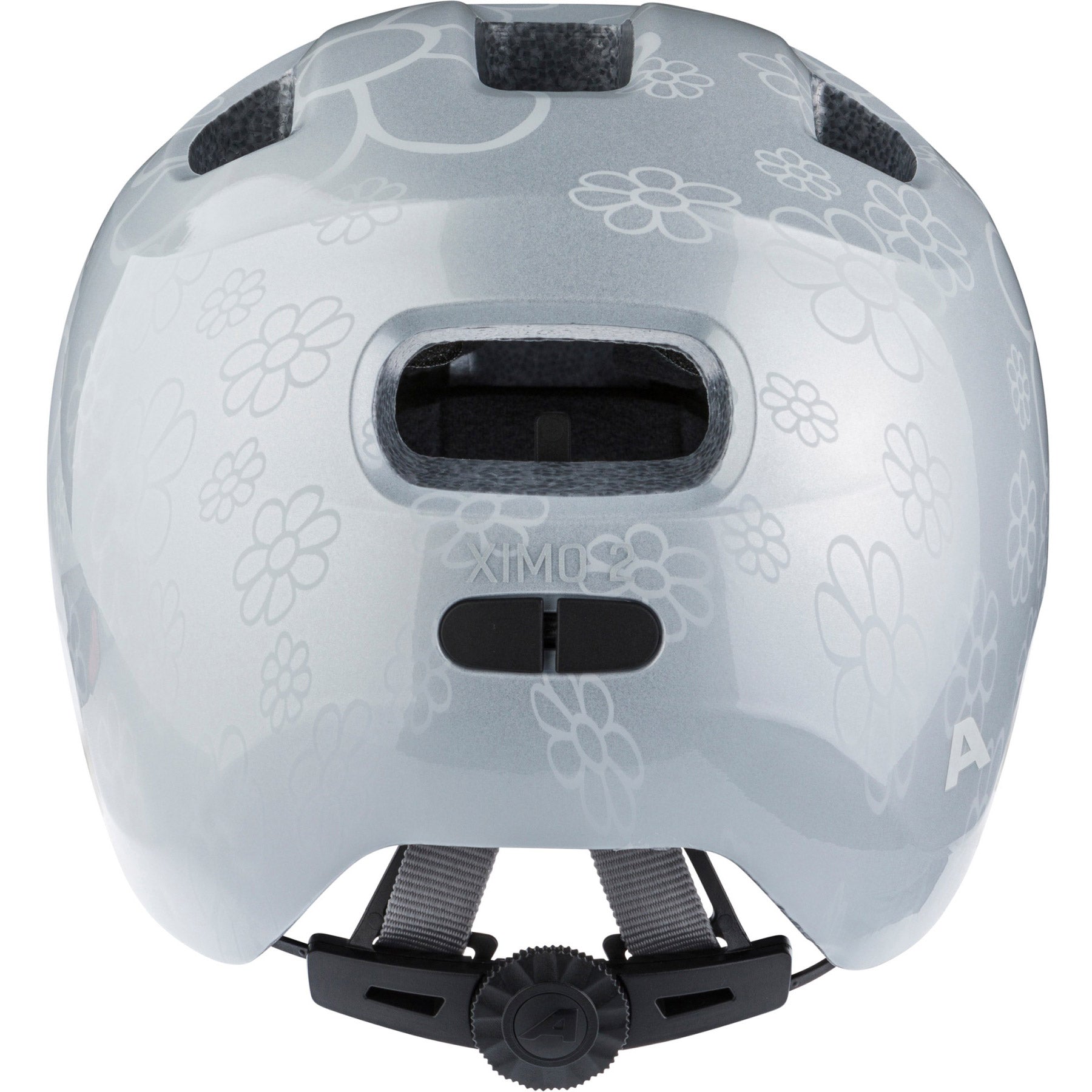 Olympic sportswear alpina sports kinderhelm ximo 2 silver flower 49-54 glans