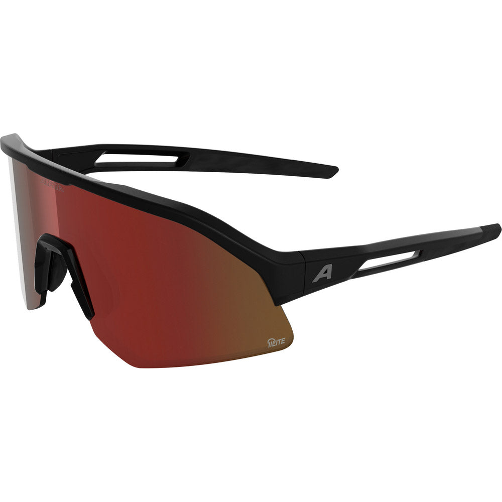 Olympic Sportswear - Olympic Sportswear sports sportbril sonic hr m q-lite rode lens mat zwart