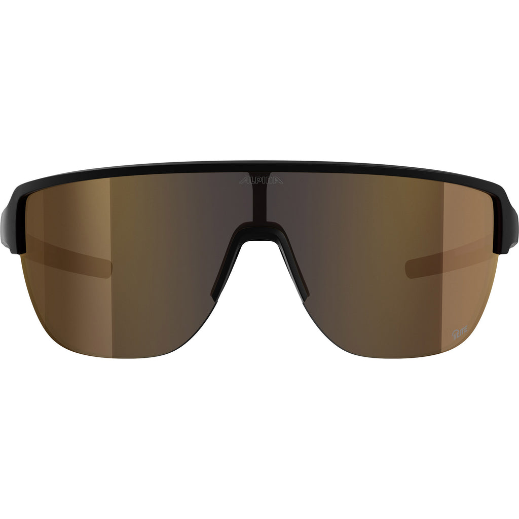 Olympic Sportswear - Olympic Sportswear sports sportbril ram 2.0 q-lite goud sp. mat zwart