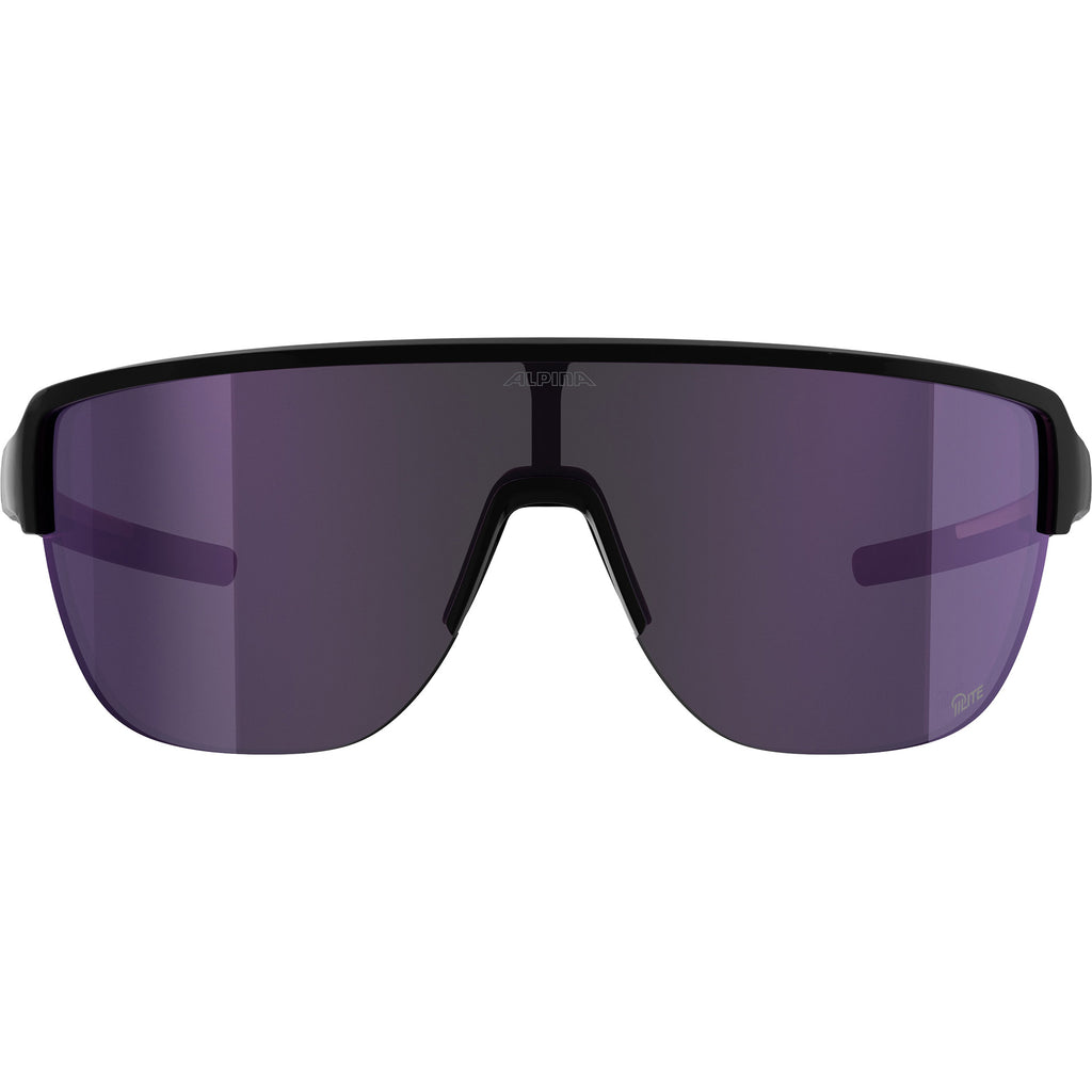 Olympic Sportswear - Olympic Sportswear sports sportbril ram 2.0 q-lite paars sp. glans zwart