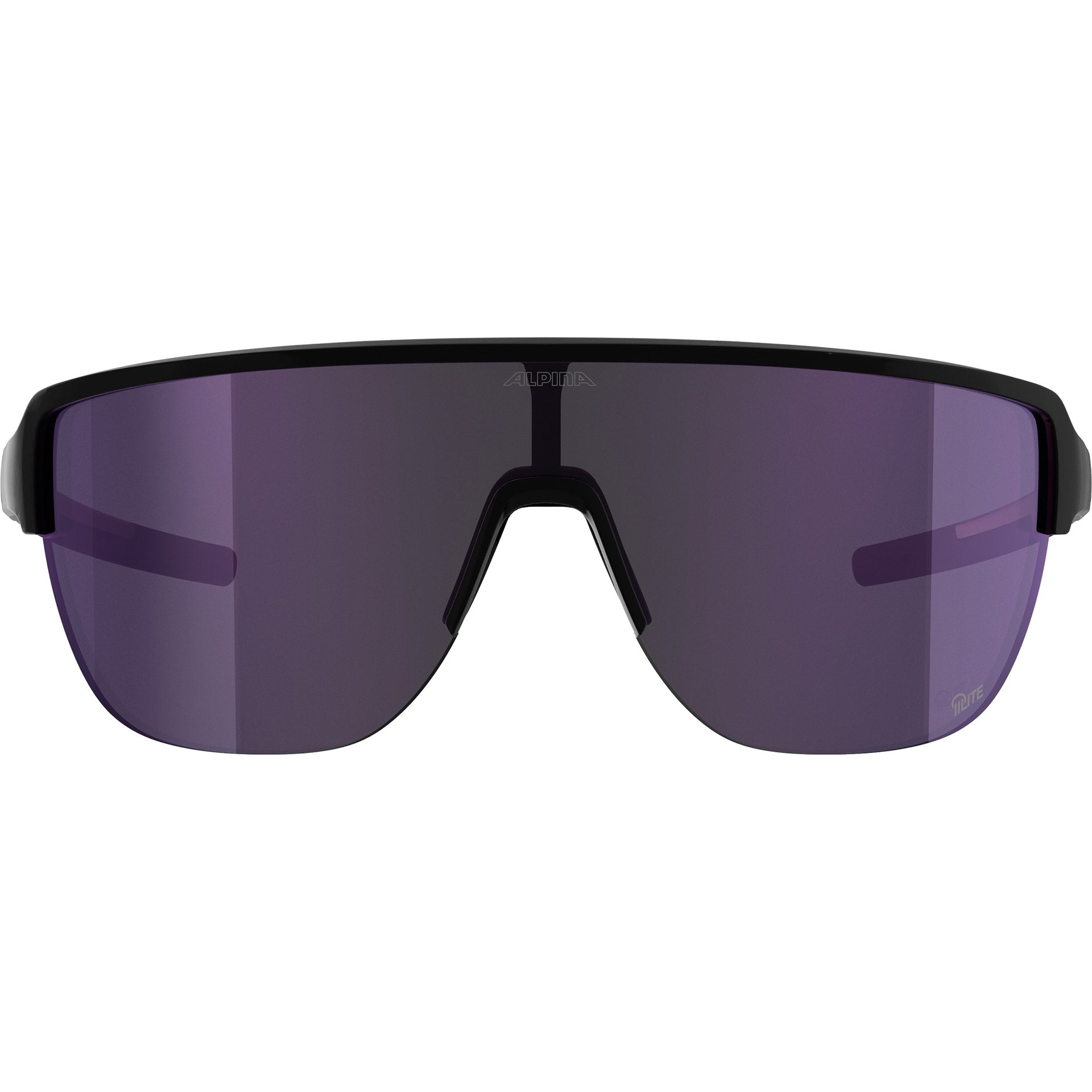 Olympic Sportswear - Olympic Sportswear sports sportbril ram 2.0 q-lite paars sp. glans zwart