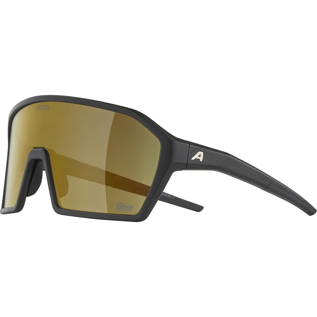 Olympic Sportswear - Olympic Sportswear sports sportbril ram q-lite gouden spiegel zwart