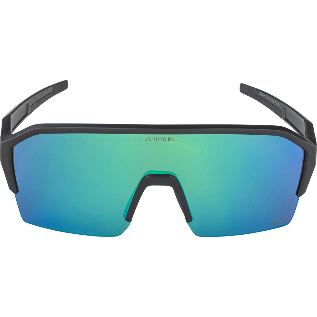 Olympic Sportswear - Olympic Sportswear sports sportbril ram hr q-lite jade spiegellens zwart