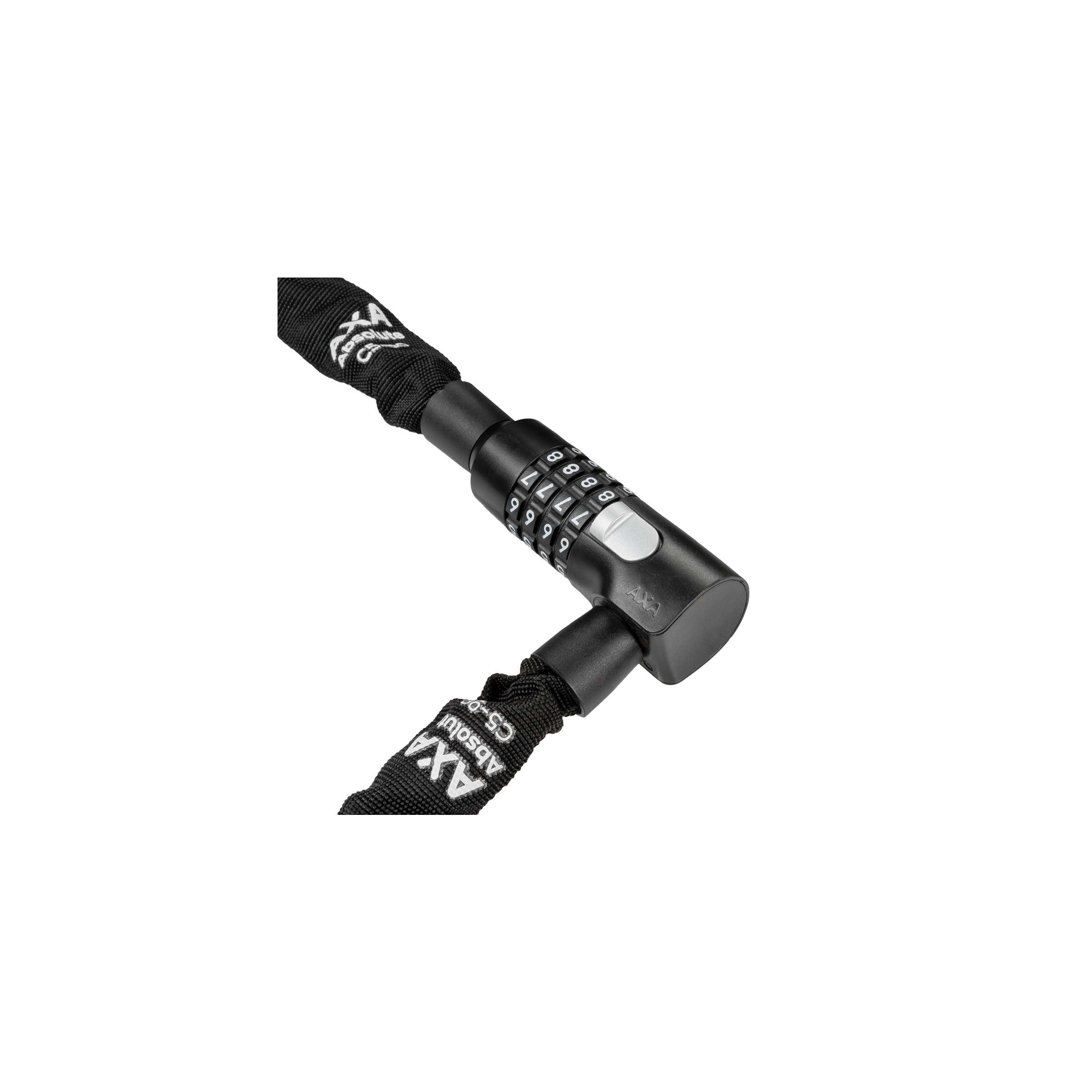 Axa - Slot ketting absolute c5-90 code zwart safety index 7