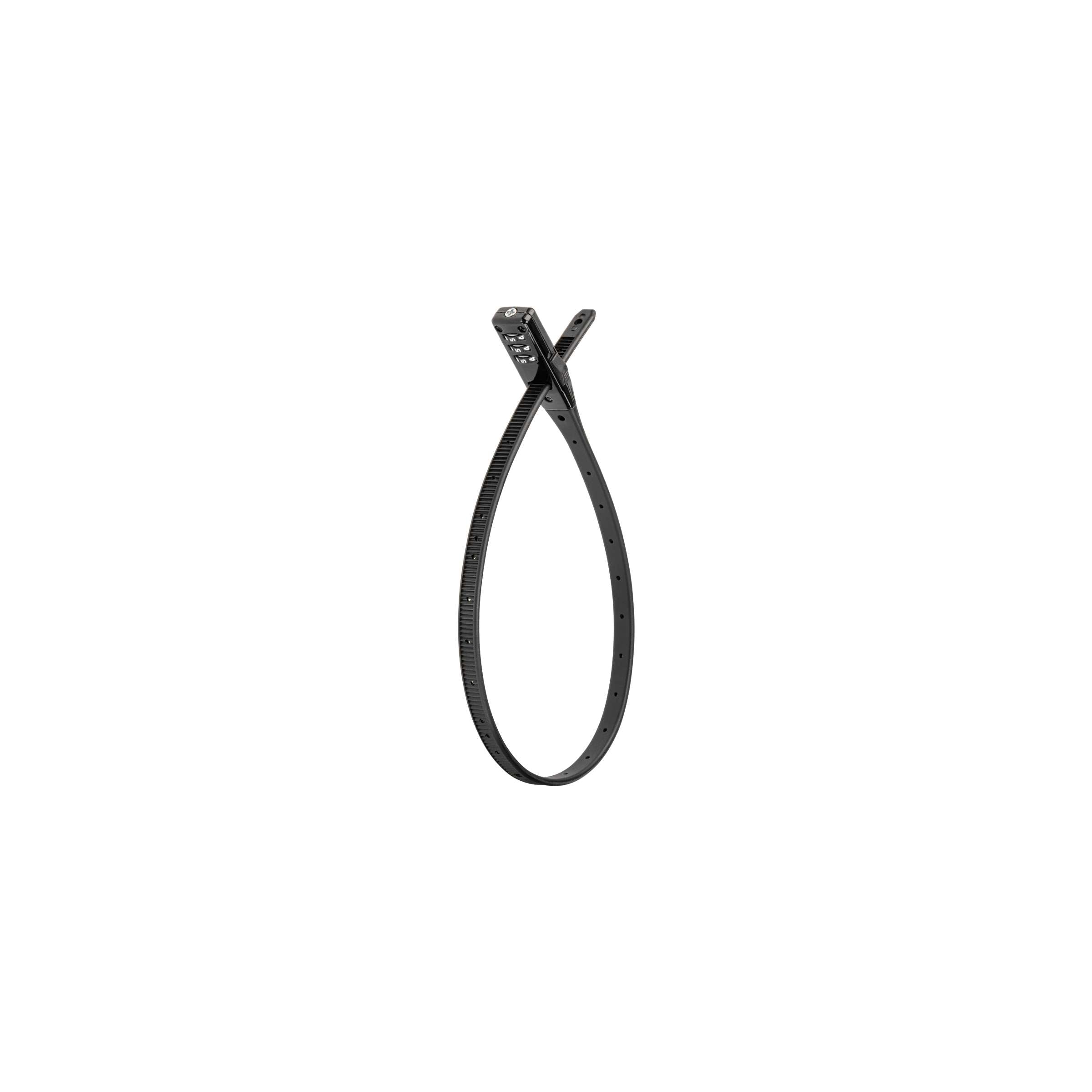 Axa kabelslot code zipper zwart