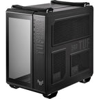 Asus tuf gaming gt502 plus midi tower behuizing (zwart | 2x usb-a | 1x usb-c | tempered glass)
