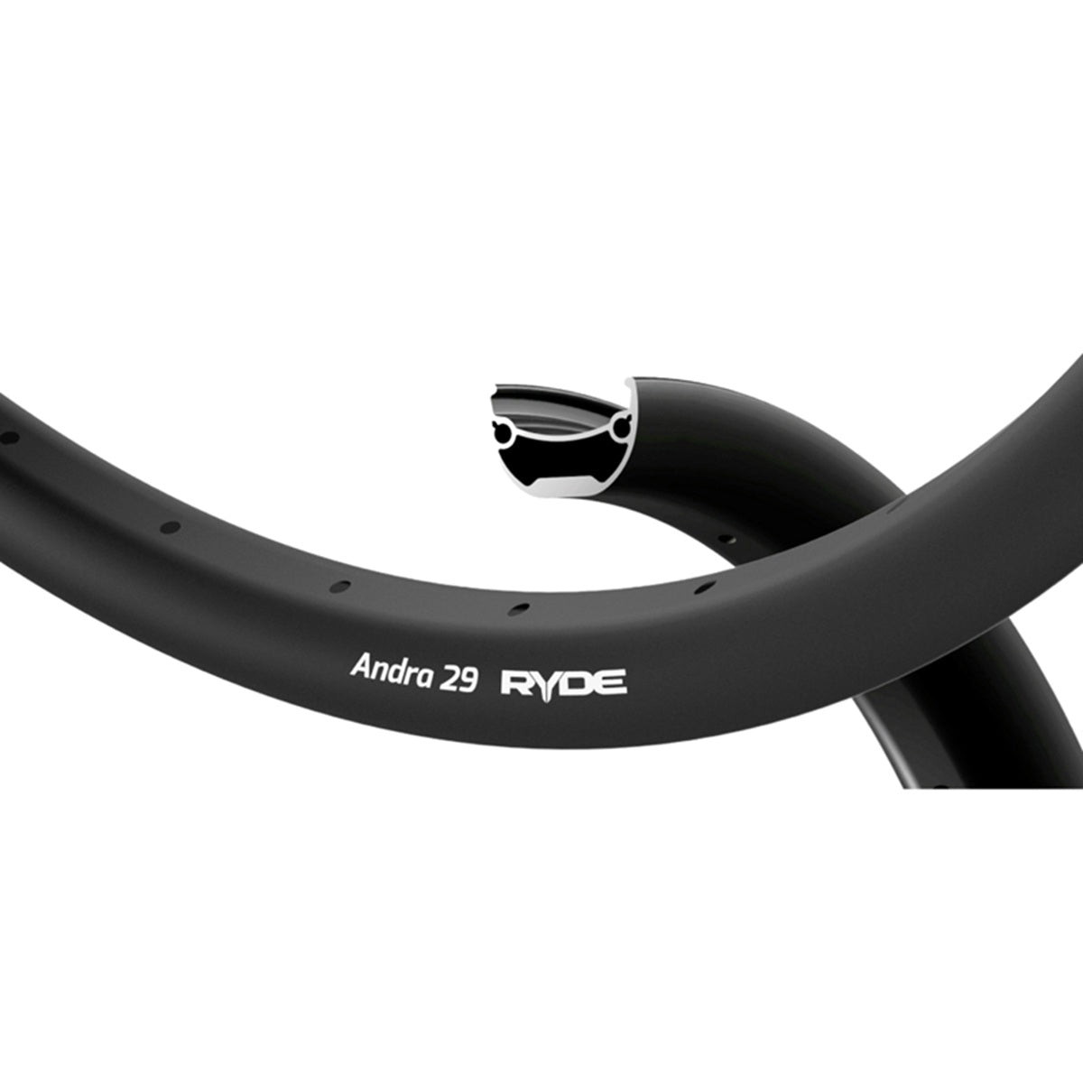Ryde - velg 27.5 andra 29d disc 32/14 zwart