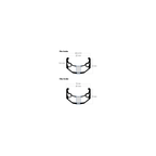 Rigida - Rigida Velg ryde 28 (622) big bull 32/14 zwart (geslepen)