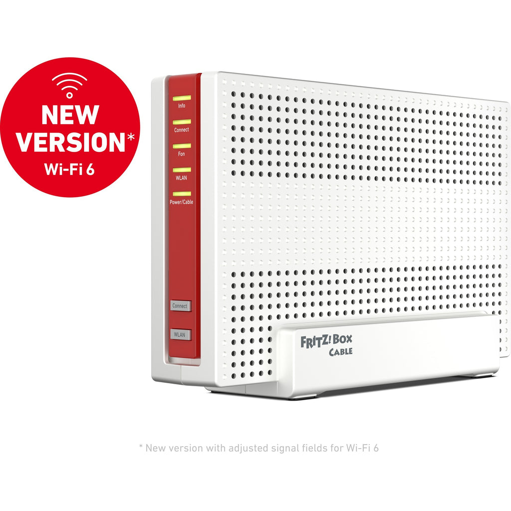 Fritz! box 6690 cable international router (wit rood)