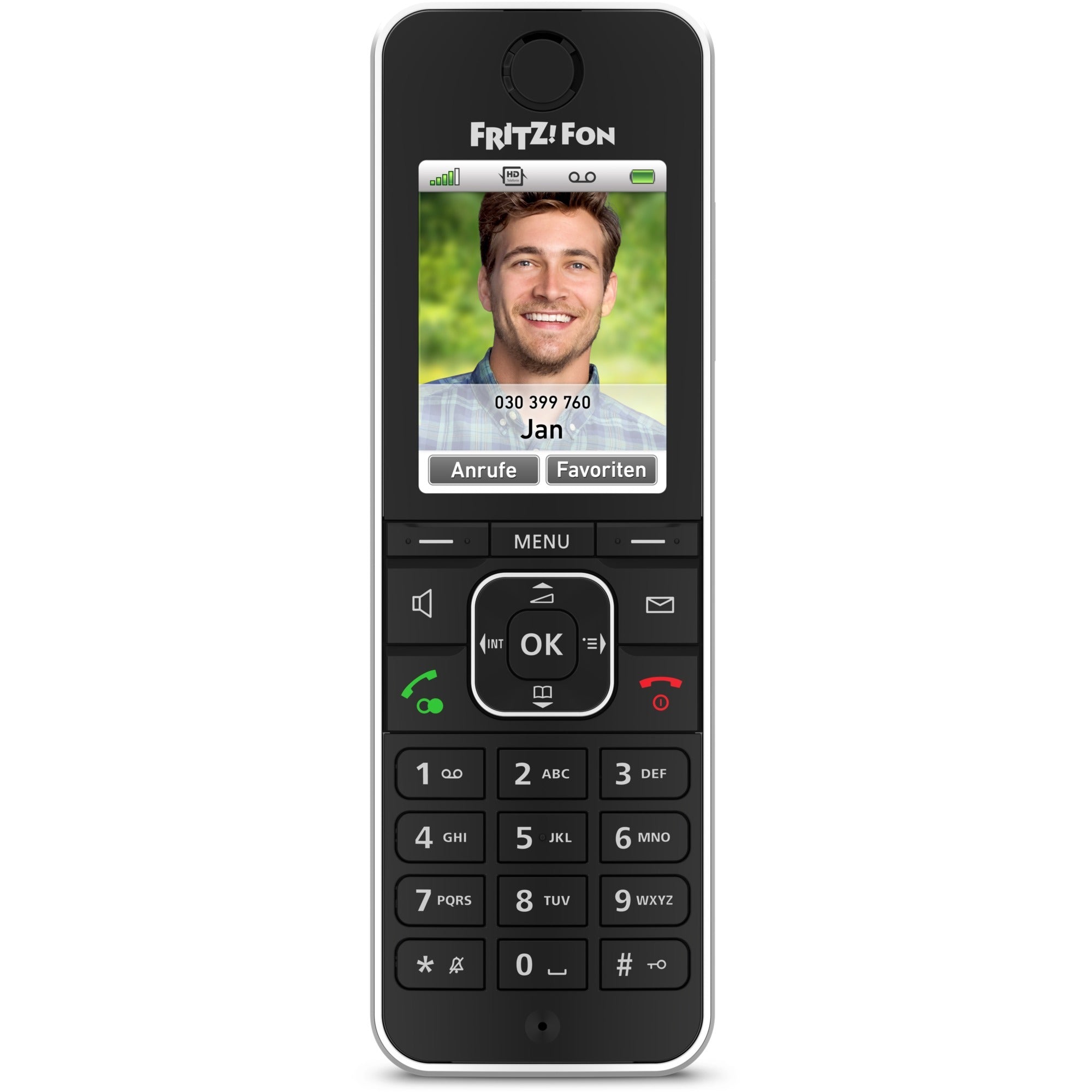 Fritz! fon c6 handset (zwart)