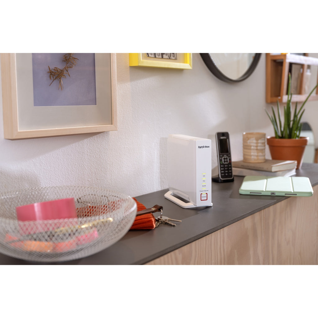 Fritz! mesh set 4060 + 3000 ax edition international mesh router (wit)