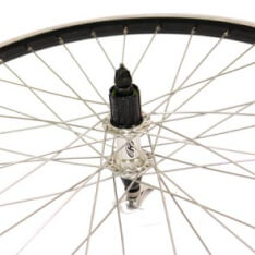 Roland achterwiel 26 x 1.75 uitval cass 8v zwart