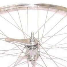 Roland Roue arrière 28 x 1 1/2 Shim RN HL32 jante aluminium acier inoxydable spk
