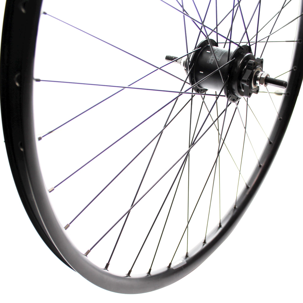 Roland - achterwiel 28 sa a2k 2-speed rival26 zwart rvs spk
