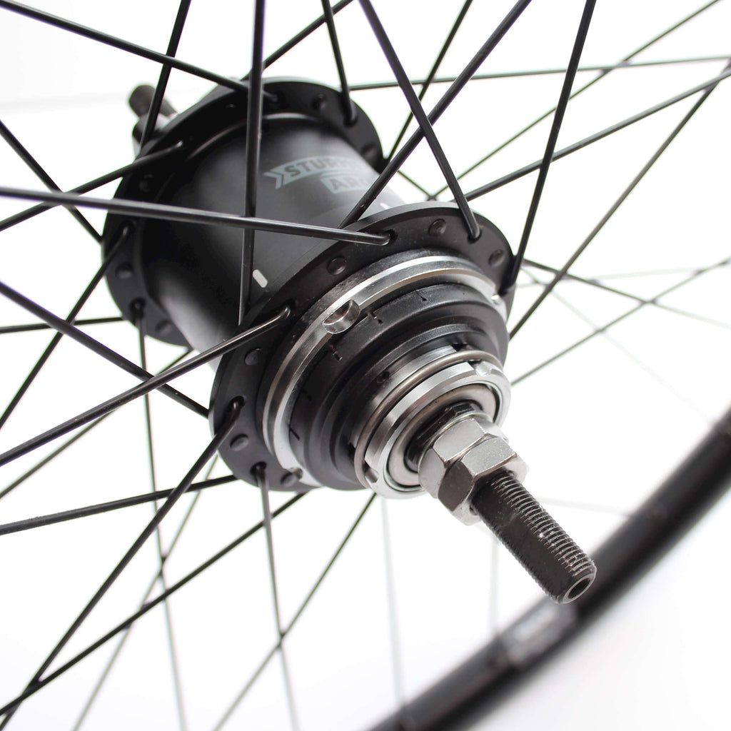 Roland - achterwiel 28 sa a2k 2-speed rival26 zwart rvs spk