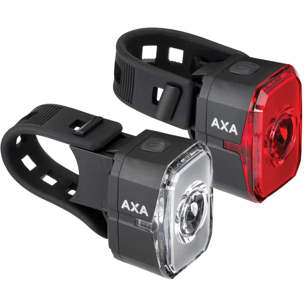 Axa - verlichtingsset niteline spot+ usb-c