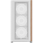 Aerocool b301a mini tower behuizing (wit | 1x usb-a | 1x usb-c | rgb)