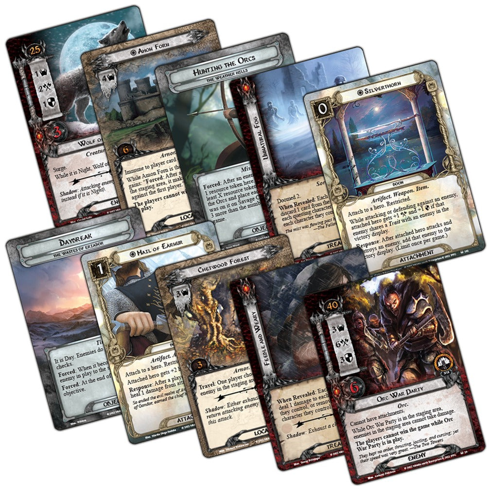 Asmodee the lord of the rings: the card game angmar awak